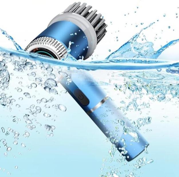 5-in-1 Electric Cleaning Brush – Rechargeable Scrubber for Kitchen & Bathroom