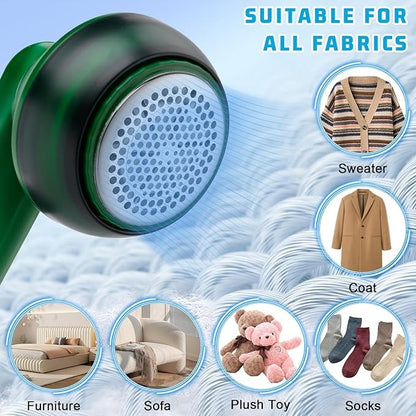 Rechargeable Lint Remover – Electric Fabric Shaver for Clothes & Sofas