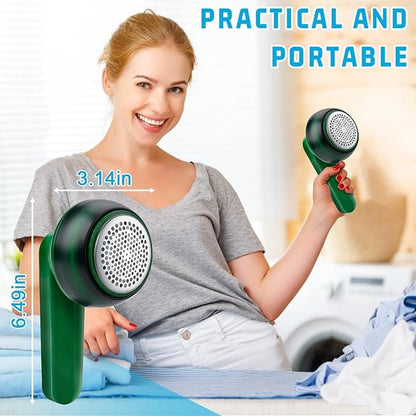 Rechargeable Lint Remover – Electric Fabric Shaver for Clothes & Sofas