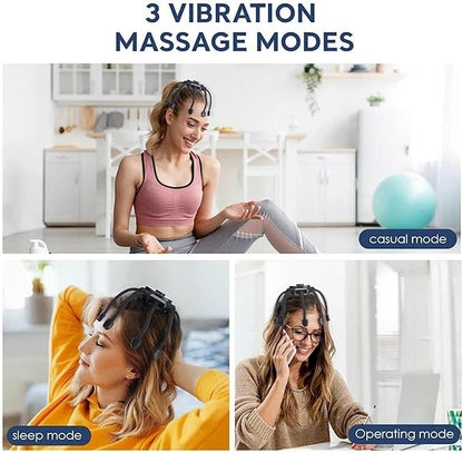 360° Head Massager – Cordless Scalp Massager with 3 Modes