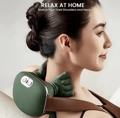 Shoulder & Neck Massager – Cordless Kneading Massager for Home & Office