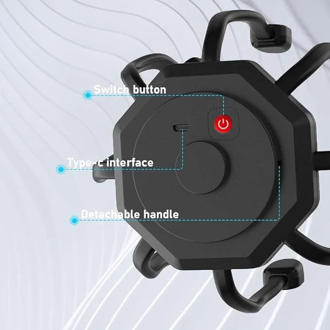 360° Head Massager – Cordless Scalp Massager with 3 Modes