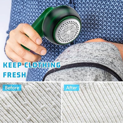 Rechargeable Lint Remover – Electric Fabric Shaver for Clothes & Sofas
