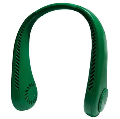 Vaneless Neck Fan – Bladeless Hands-Free Cooling, Hair-Safe & Rechargeable