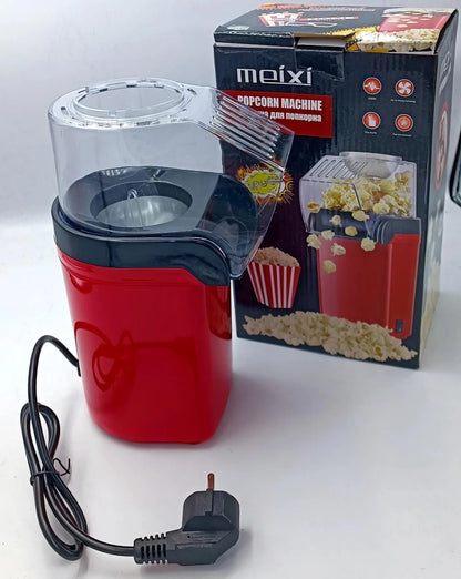 Mini Popcorn Machine – Oil-Free Hot Air Popcorn Maker for Movie Nights